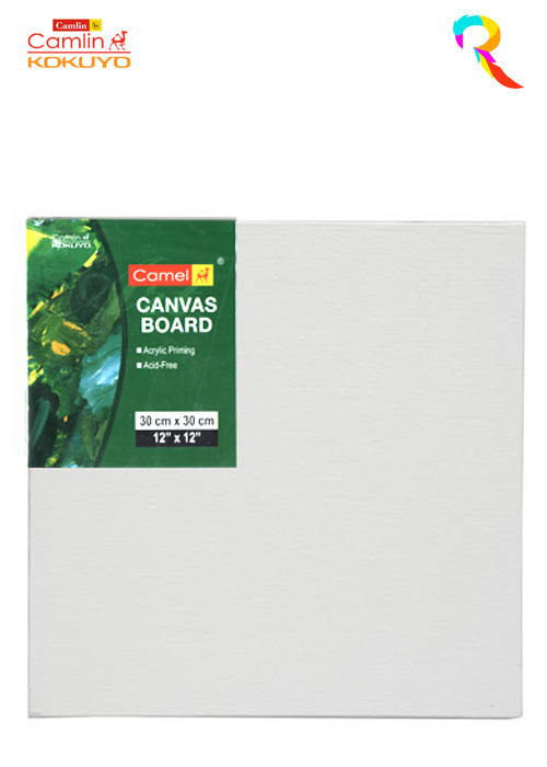Camel Canvas Board 30cm X 30cm (12 X 12)